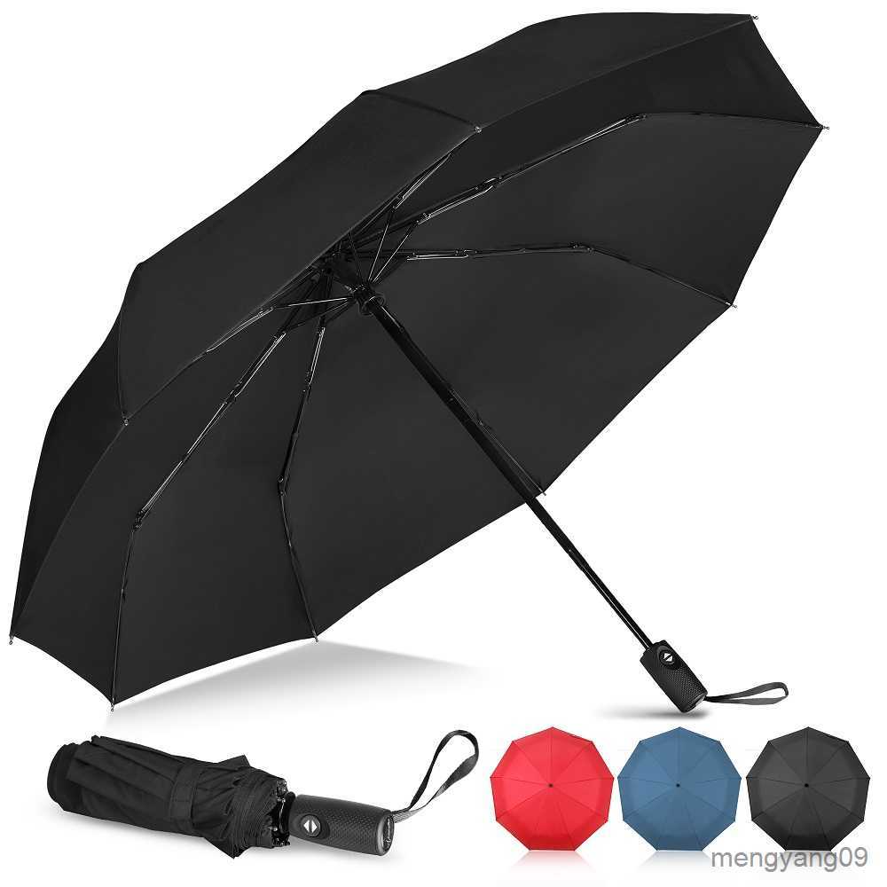 Umbrellas Travel Folding Automatic Umbrella Rain Waterproof Windproof Strong Lightweight Portable Rainproof For Men Women L260524