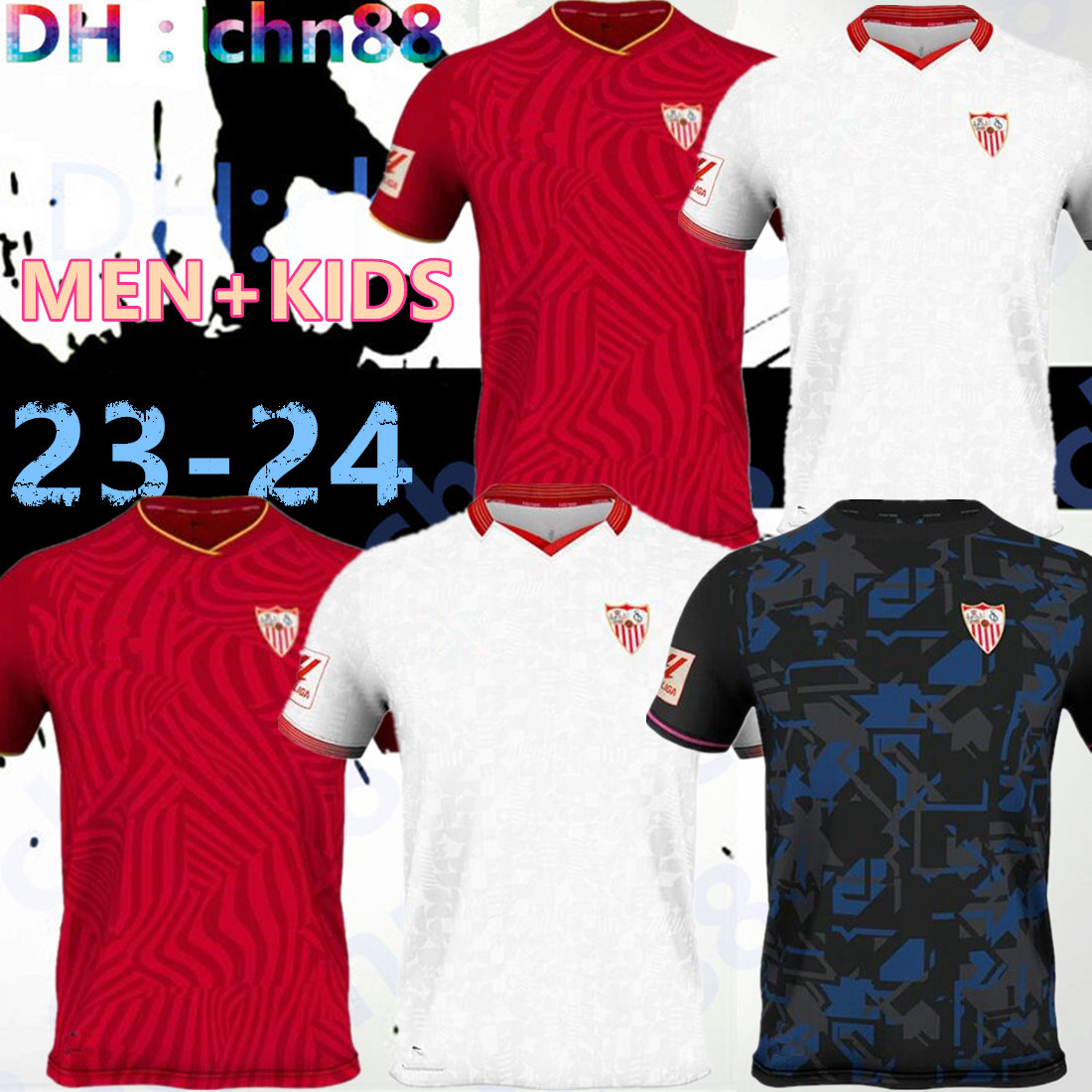 23 24 ISCO Sevilla FC soccer jersey LAMELA PAPU GOMEZ football shirts I.RAKITIC L.OCAMPOS SUSO MUNIR Y.EN NESYRI 2024 2023 RAFA MIR Menkits Kids equipment, 23-24 away
23 24 ISCO Sevilla FC soccer jersey LAMELA PAPU GOMEZ football shirts I.RAKITIC L.OCAMPOS SUSO MUNIR Y.EN NESYRI 2024 2023 RAFA MIR Menkits Kids equipment, 23-24 away