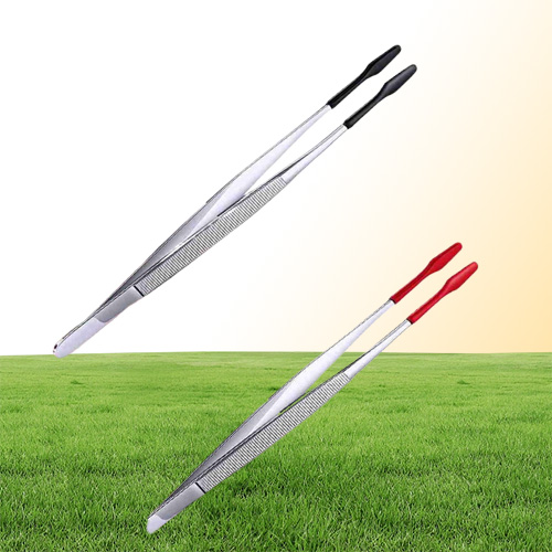 Eyebrow Tools Stencils 2 Pieces Of Rubber Tip Tweezers PVC Silicone Precision Laboratory Industrial Hobby Craft Tool