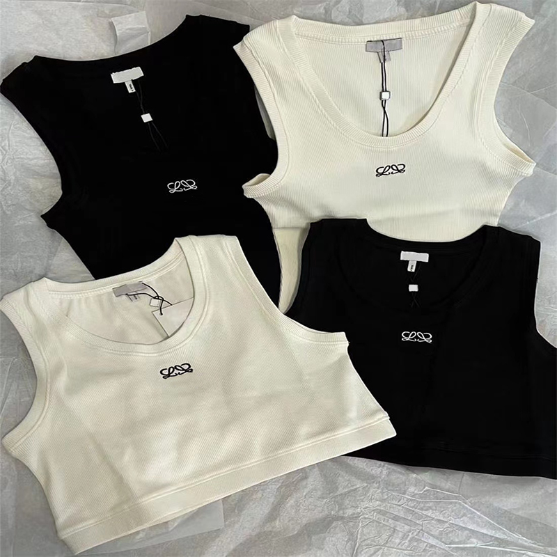 Womens tank top top designer vest L letter sleeveless embroidered printed vest Wear vest fashion casual variety of styles available, Black 3
Womens tank top top designer vest L letter sleeveless embroidered printed vest Wear vest fashion casual variety of styles available, Black 3
