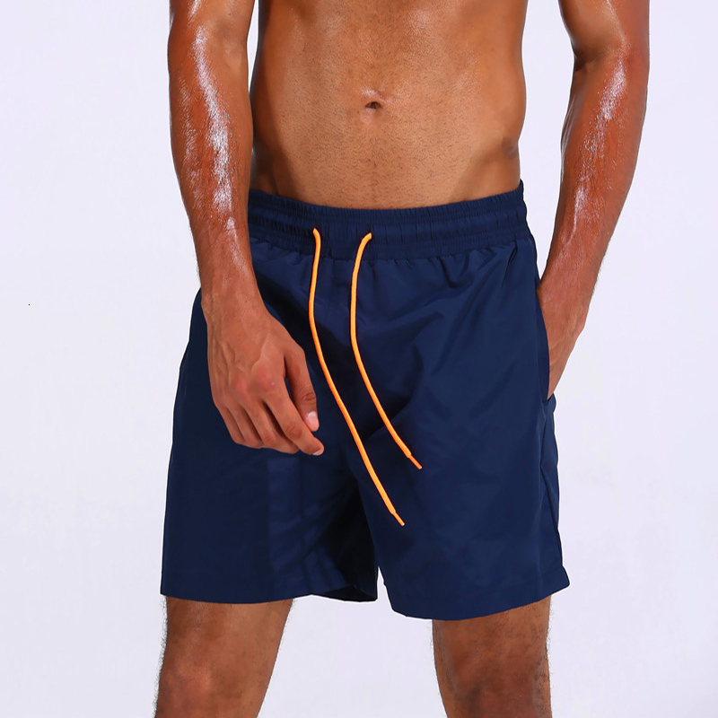 Men's Swimwear Summer beach swimsuit fast drying comfortable and breathable Beach shorts Sexy solid color men's 230705