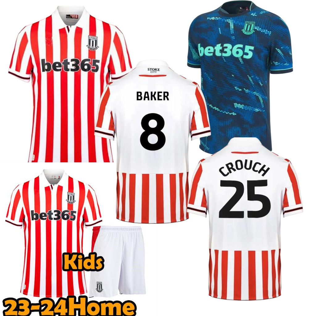 23 24 Stoke City MIKEL CAMPBELL kids kit soccer jerseys SMITH FLETCHER POWELL BROWN CLUCAS home Kits 2023 2024 Lewis Baker Baker men Football Shirts Uniforms tops
23 24 Stoke City MIKEL CAMPBELL kids kit soccer jerseys SMITH FLETCHER POWELL BROWN CLUCAS home Kits 2023 2024 Lewis Baker Baker men Football Shirts Uniforms tops