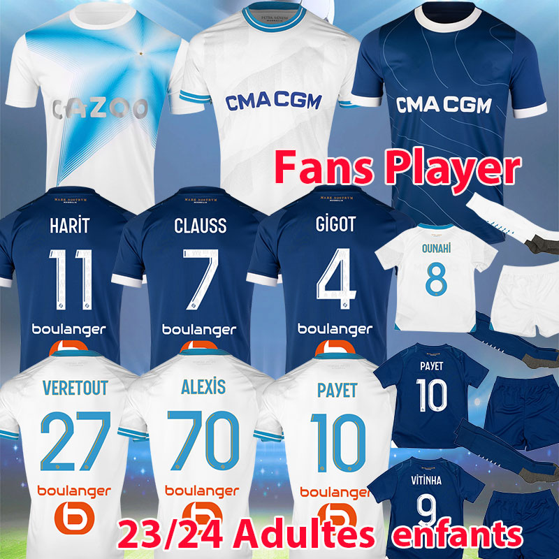 Marseilles King 2023 2024 soccer jerseys special 30th anniversary VITINHA ALEXIS maillot de foot 23 24 OM CLAUSS PAYET GUENDOUZI UNDER pre match Kids kit Uniforms
Marseilles King 2023 2024 soccer jerseys special 30th anniversary VITINHA ALEXIS maillot de foot 23 24 OM CLAUSS PAYET GUENDOUZI UNDER pre match Kids kit Uniforms