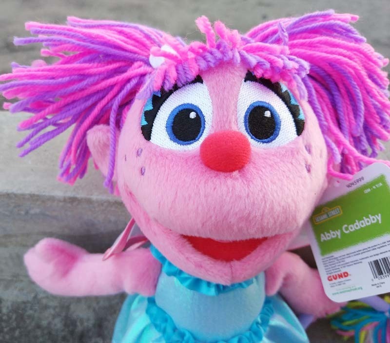 Plush Dolls Skyleshine Sesame Street Elmo The Abby Doll 30cm Cute Stuffed Girls 230705