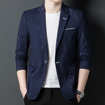 Men's Suits Blazers short sleeve summer mens thin jacket fashion Slim Fit Small Suit Casual Top Coat 230705