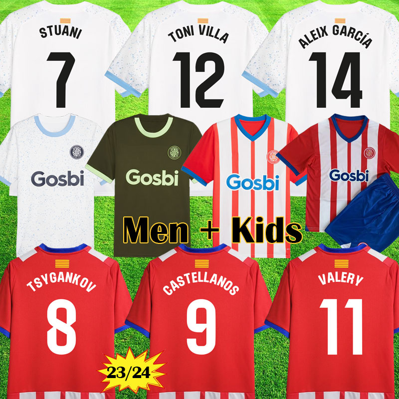 23 24 Girona fc soccer jerseys 2023 2024 TSYGANKOV CASTELLANOS RIQUELME home away 3rd STUANI ARNAU football shirt top DAVID LOPEZ IVAN MARTIN camisa de futebol, League third 2
23 24 Girona fc soccer jerseys 2023 2024 TSYGANKOV CASTELLANOS RIQUELME home away 3rd STUANI ARNAU football shirt top DAVID LOPEZ IVAN MARTIN camisa de futebol, League third 2