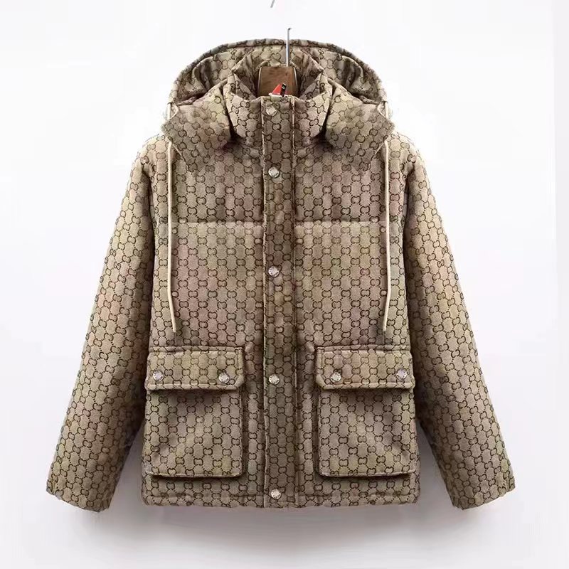 Mens Down Jackets Parka Womenpuffer Jacket Hooded Premium Casual Outdoor Winter Warm Thickened Zipper Khaki Brown Letters Printed Outwears designer Coats, Jacket 4
Mens Down Jackets Parka Womenpuffer Jacket Hooded Premium Casual Outdoor Winter Warm Thickened Zipper Khaki Brown Letters Printed Outwears designer Coats, Jacket 4