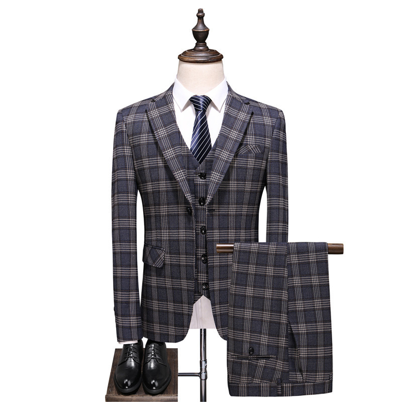 Men's Suits Blazers Custom Made Groomsmen Pattern Groom Tuxedos Shawl Lapel Men Wedding Man SA077999 230705