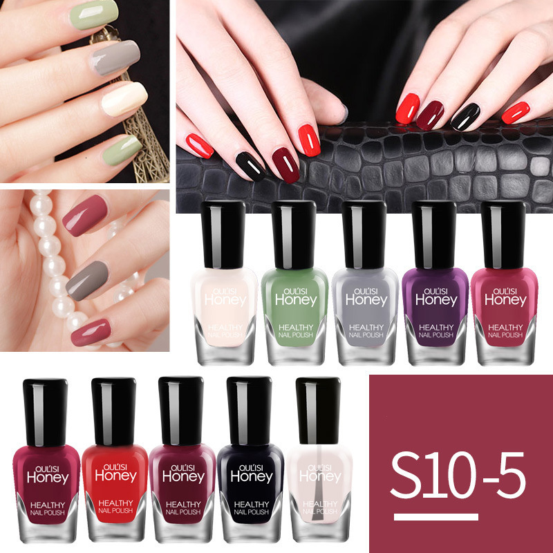 Nail Gel 5ML10 Vegan Water Permeable Halal Polish Set For Muslim 230704