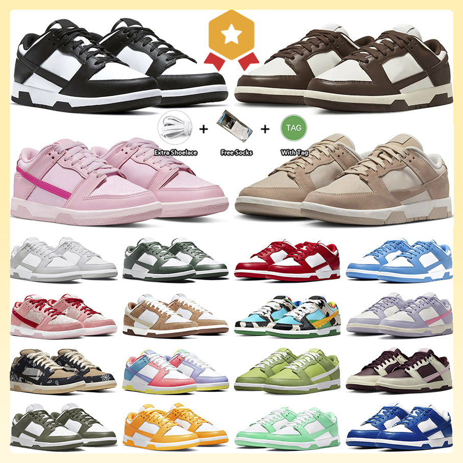 Designer Shoes Panda Triple Pink Candy Grey Fog University Blue Glassic Green Glow Michigan Kentucky Orange Paisley Trail Rose Whisper Sneakers for Men and Women, Item#3
Designer Shoes Panda Triple Pink Candy Grey Fog University Blue Glassic Green Glow Michigan Kentucky Orange Paisley Trail Rose Whisper Sneakers for Men and Women, Item#3