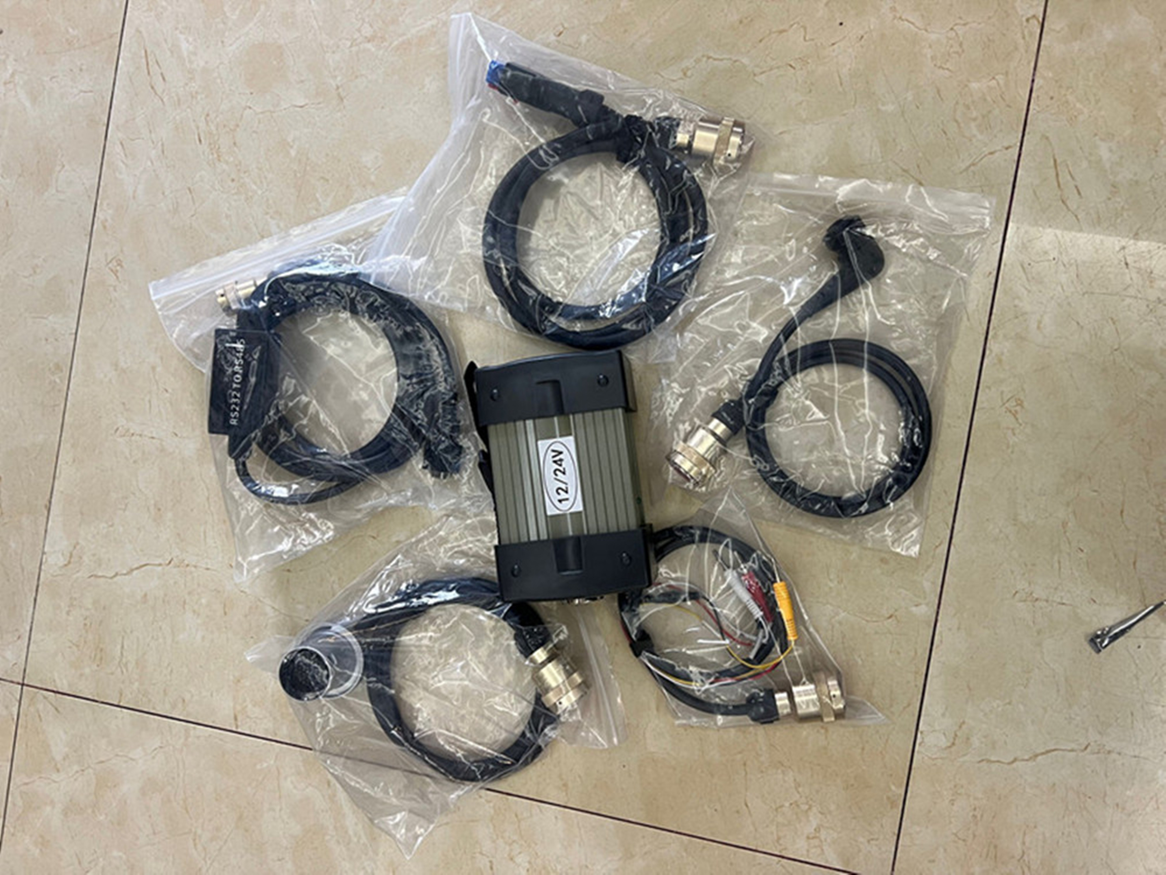 MB Star C3 Super MB Star Diagnostic Full Set of Cables with SSD in CF-31 Toughbook Ready To Use