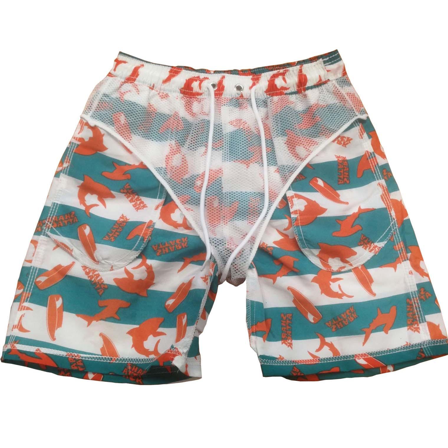Men's Shorts 314 Beach Shark Boys' Swimwear Relay Style Summer 230705