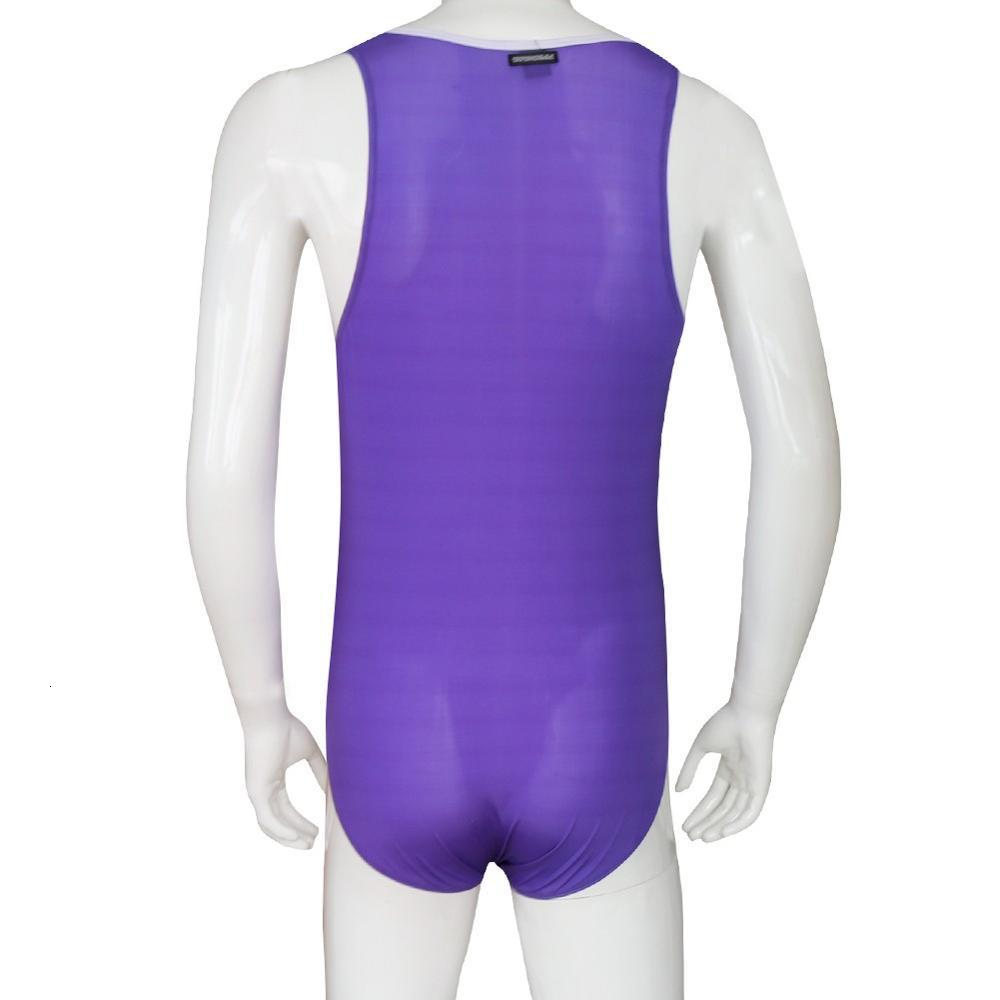 Men's Swimwear Swimsuit men's wrestling single suit swimsuit high cut gym Skintight garment 230705