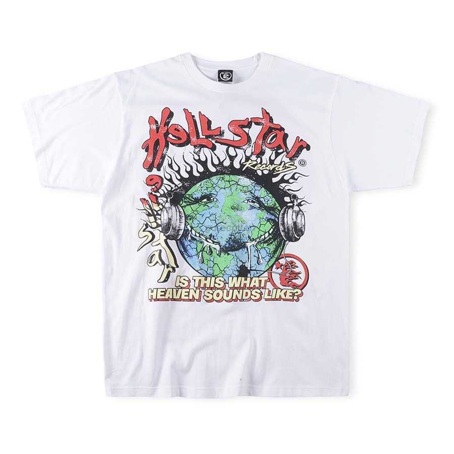 Designer Fashion Clothing Tees Tshirts High Street Hellstar Studios Globe Cotton Printed Short Sleeve T-shirt for Men and Women Rock Hip hop, White
Designer Fashion Clothing Tees Tshirts High Street Hellstar Studios Globe Cotton Printed Short Sleeve T-shirt for Men and Women Rock Hip hop, White