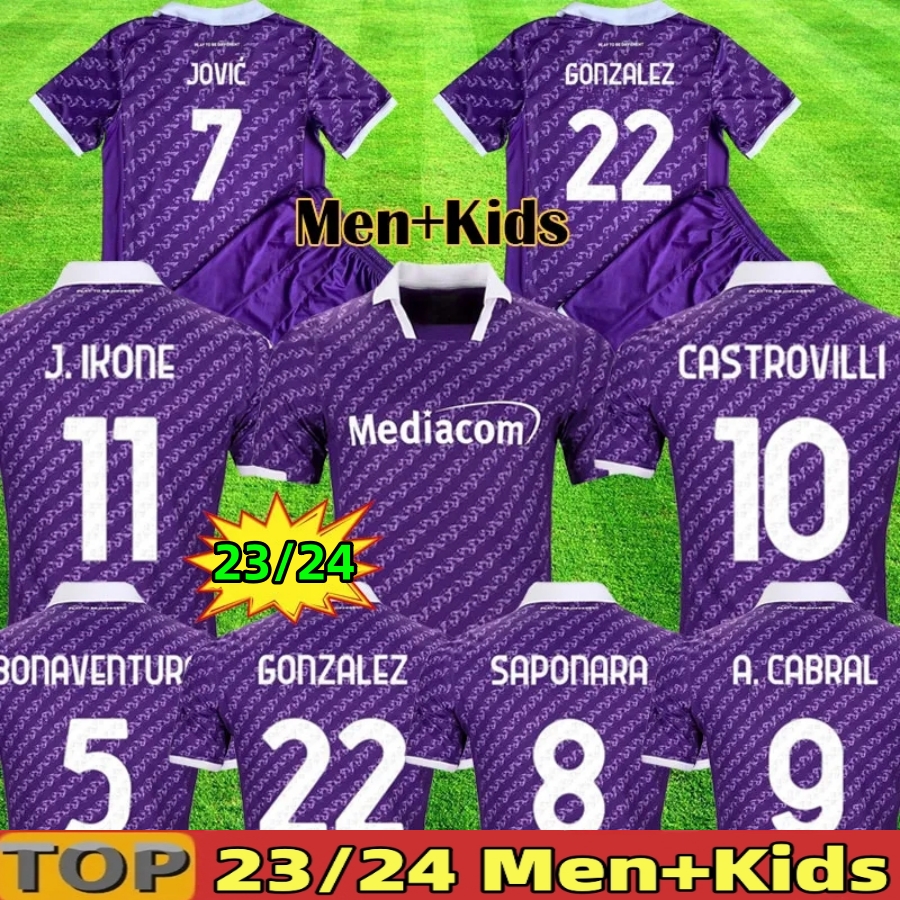2023 Fiorentina soccer jerseys J. IKONE 23 2024 CASTROVILLI ERICK Florence jersey ACF JOVIC A. CABRAL Milenkovic C.Kouame men kids kit sets football shirts, 23 24 home kids
2023 Fiorentina soccer jerseys J. IKONE 23 2024 CASTROVILLI ERICK Florence jersey ACF JOVIC A. CABRAL Milenkovic C.Kouame men kids kit sets football shirts, 23 24 home kids