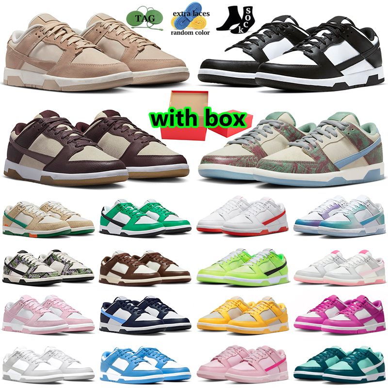 With box casual shoes for men women low designer sneakers Panda Jarritos Sandrift Plum Eclipse Triple Pink Corduroy Grey Fog GAI mens womens outdoor sports trainers, Cacao wow
With box casual shoes for men women low designer sneakers Panda Jarritos Sandrift Plum Eclipse Triple Pink Corduroy Grey Fog GAI mens womens outdoor sports trainers, Cacao wow