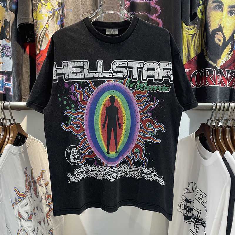 Designer Fashion Clothing Tees Tshirts American Street Hellstar Summer T-shirt Casual Loose Round Neck Versatile Short Sleeve Couple Rock Hip hop, Black
Designer Fashion Clothing Tees Tshirts American Street Hellstar Summer T-shirt Casual Loose Round Neck Versatile Short Sleeve Couple Rock Hip hop, Black