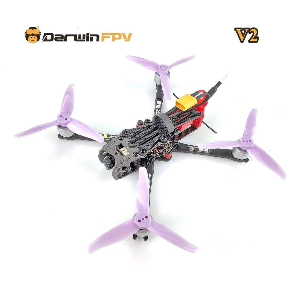 Aircraft Modle DarwinFPV Baby Ape Pro V2 3 Inch FPV Drone Quadcopters 142mm with Brushless Motor Caddx F4 AIO Flight Controller VTX Propeller 230705