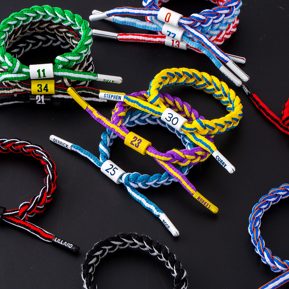 Chain Basketball Braided Rope Bracelet With Player Number Adjustable Sports Wristband Woven Bangles Trenfy Accessories 230706