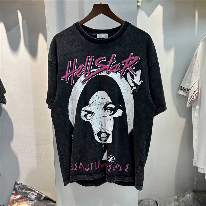 Designer Fashion Clothing Tees Tshirts High Street Hellstar Summer Tour Rap Character Rock Hip Hop Washed Old Short Sleeve T-shirt Rock Hip hop, Black
Designer Fashion Clothing Tees Tshirts High Street Hellstar Summer Tour Rap Character Rock Hip Hop Washed Old Short Sleeve T-shirt Rock Hip hop, Black