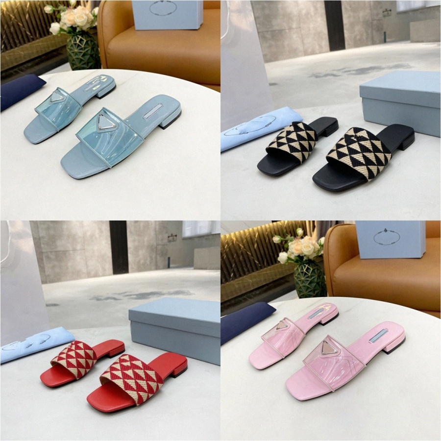 Slides Women Embroidered Fabric Slides Metallic Slide Sandals Luxury P Sandal Triangle Chunky Heel Fashion Summer Beach Low Heel Diamonjha3#
Slides Women Embroidered Fabric Slides Metallic Slide Sandals Luxury P Sandal Triangle Chunky Heel Fashion Summer Beach Low Heel Diamonjha3#