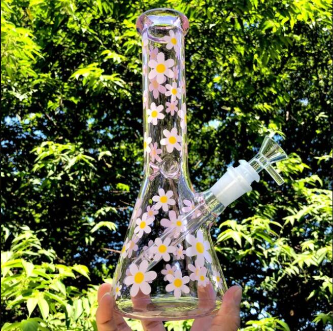 Daisy Glass Water Bongs Hookahs Smoking Glass Water Pipes Beaker base Dab Rigs Downstem Perc Oil with 14mm Joint
Daisy Glass Water Bongs Hookahs Smoking Glass Water Pipes Beaker base Dab Rigs Downstem Perc Oil with 14mm Joint