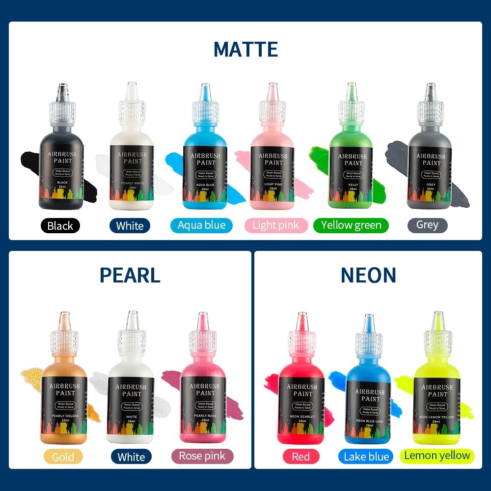 Nail Gel Airbrush Nail Ink Nail Polish Nail Paint Use For Airbrush Spray Gun Making Hollow Pattern Color Painting Stencil Nail Art Tools 230706