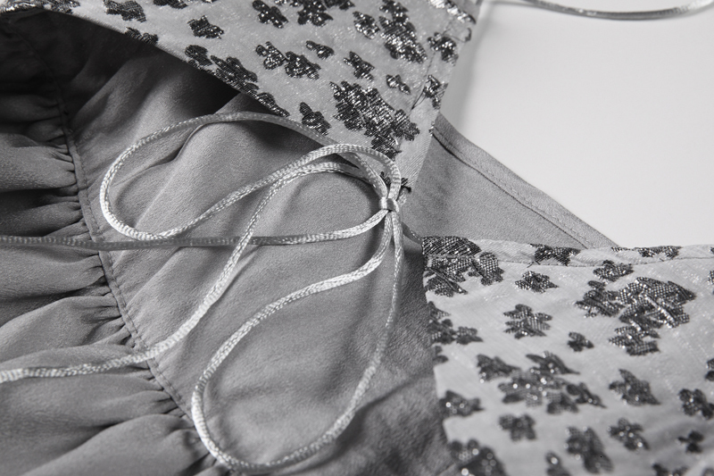 Women's Tanks Camis TROPICON Backless Ruched Cami Top Grey Open Back Spaghetti Strap Floral Summer Sexy Top Women Fashion Trendy Clothes 230705