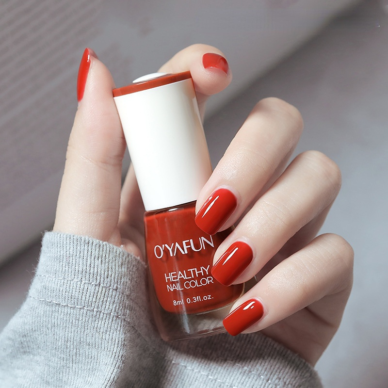 Nail Gel 40 Colors 8ml Nail Polish Normal Without Lamp Art Manicure Semipermanent Varnish Quick Dry Tearable Long Lasting Nail Polish 230706