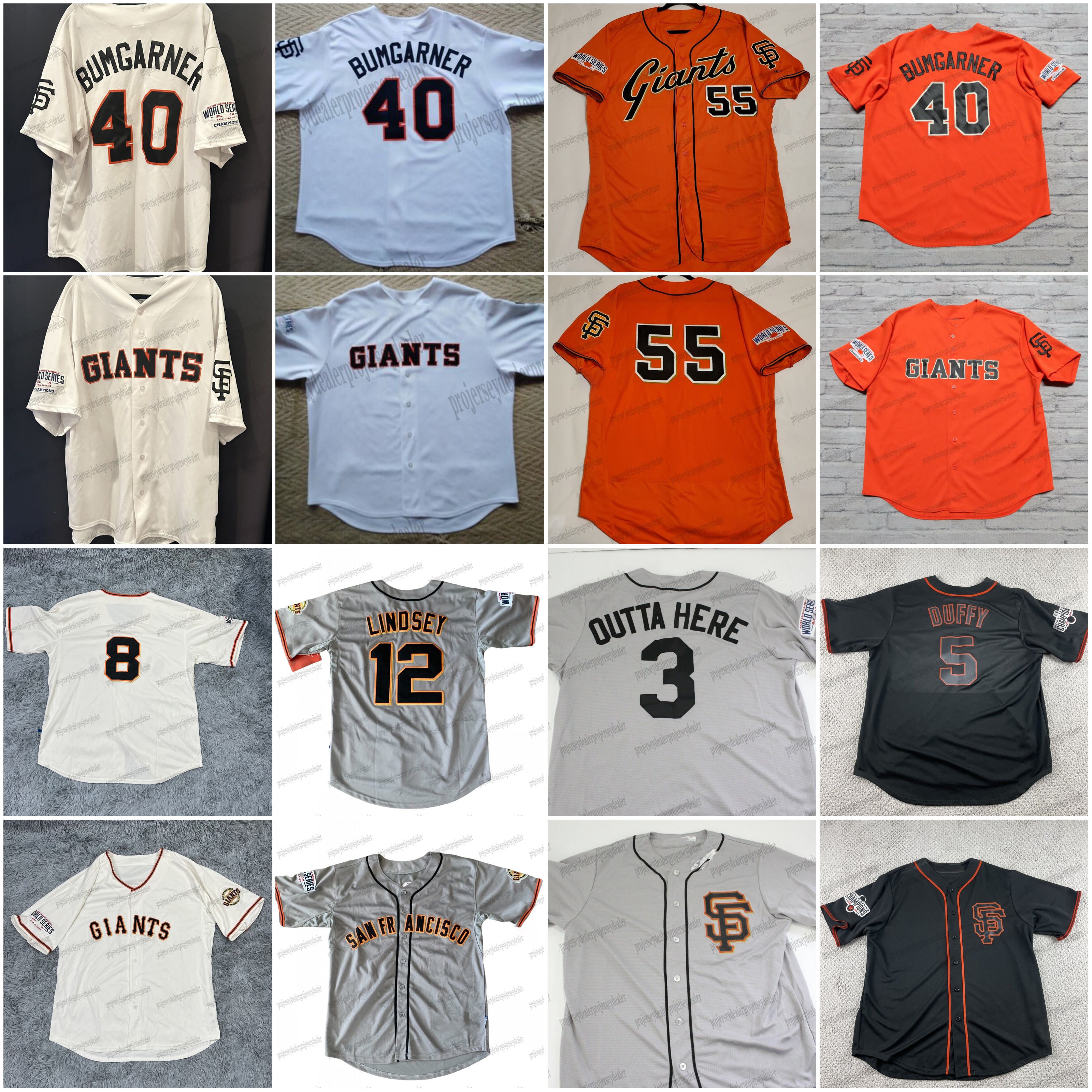 2014 world series Giants Jerseys Outta Here matt duffy Hunter Pence 9BRANDON BELT Lindsey 1 San Francisco Matt Cain Buster Posey BRANDON CRAWFORD Madison Bumgarner