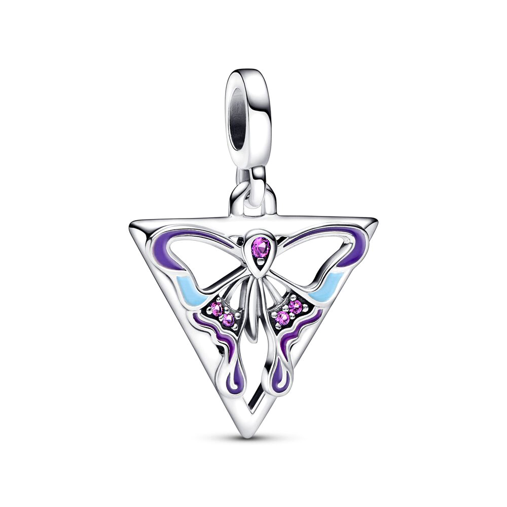 NEW 2024 925 Sterling Silver Winter ME Series Pendant Charm Fit DIY Women Bracelet Necklace S925 Snake Fashion Jewelry Gift