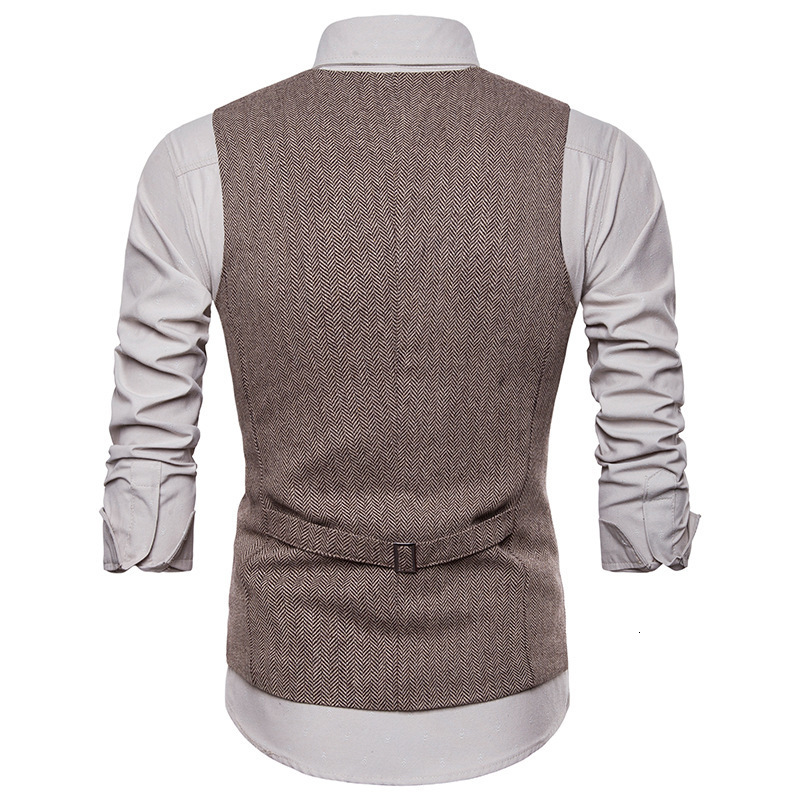 Men's Vests Vest Dark Single Breasted Blended Mens Denim Jeans Waistcoat Jacket Slim Fit Casual Formal Business Male 230705