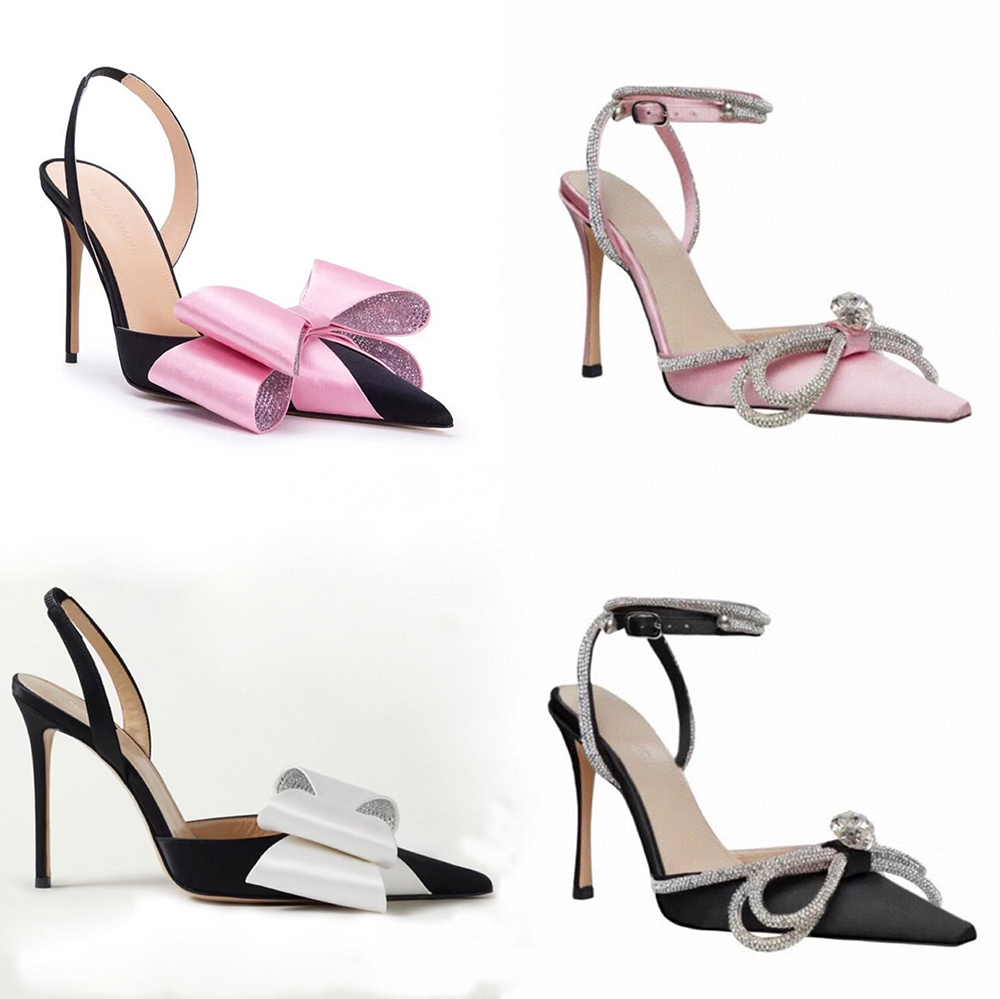 Mach&Mach Satin Bow Pumps sandals Womens leather sole Rhinestone Slingbacks decoration women Stiletto heel sandals Luxury Designers Dinner dress shoes With box, 9#
Mach&Mach Satin Bow Pumps sandals Womens leather sole Rhinestone Slingbacks decoration women Stiletto heel sandals Luxury Designers Dinner dress shoes With box, 9#