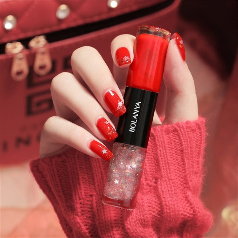 Nail Gel Double Head Nail Polish Quick Drying Without Baking Durable Not Easy To Fade Nail Art All for Manicure Regular Gel Nail Polish 230706
