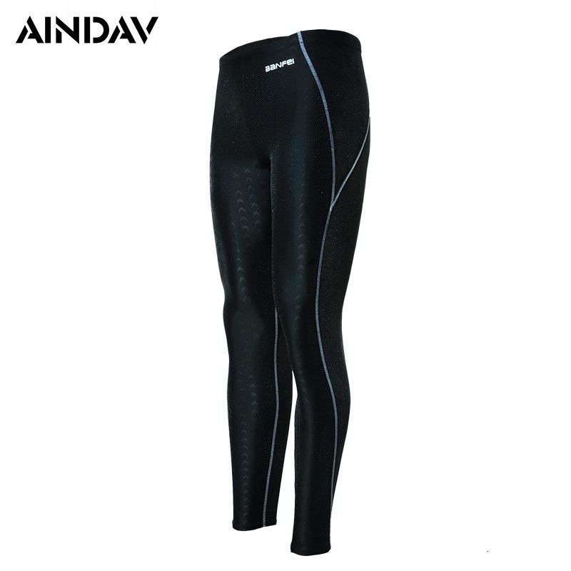 Men's Shorts M to 4XL swimsuit men's shark skin waterproof long leg Sunga Plus size 230705