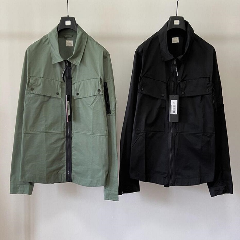 Nylon Garment Dyed Utility Overshirt Men Jackets Casual Zipper Outdoor Windproof Coat Casual Windbreaker Tracksuit Men Coats Size -XXL Black Army Green
Nylon Garment Dyed Utility Overshirt Men Jackets Casual Zipper Outdoor Windproof Coat Casual Windbreaker Tracksuit Men Coats Size -XXL Black Army Green