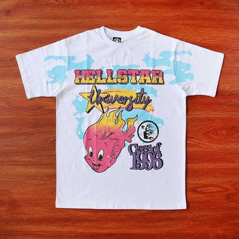 Designer Fashion Clothing Tees Tshirts Hellstar Studios University Tee High Street Fashion Men's and Women's Short Sleeve T-shirt Rock Hip hop, White
Designer Fashion Clothing Tees Tshirts Hellstar Studios University Tee High Street Fashion Men's and Women's Short Sleeve T-shirt Rock Hip hop, White
