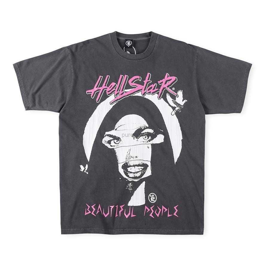 Designer Fashion Clothing Tees Tshirts Trendy Hellstar Beautiful People Tour Crack Printed Short Sleeve T-shirt for Men and Women Rock Hip hop, Dark gray
Designer Fashion Clothing Tees Tshirts Trendy Hellstar Beautiful People Tour Crack Printed Short Sleeve T-shirt for Men and Women Rock Hip hop, Dark gray