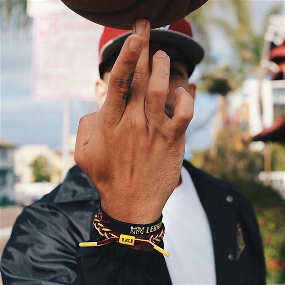 Chain Basketball Braided Rope Bracelet With Player Number Adjustable Sports Wristband Woven Bangles Trenfy Accessories 230706