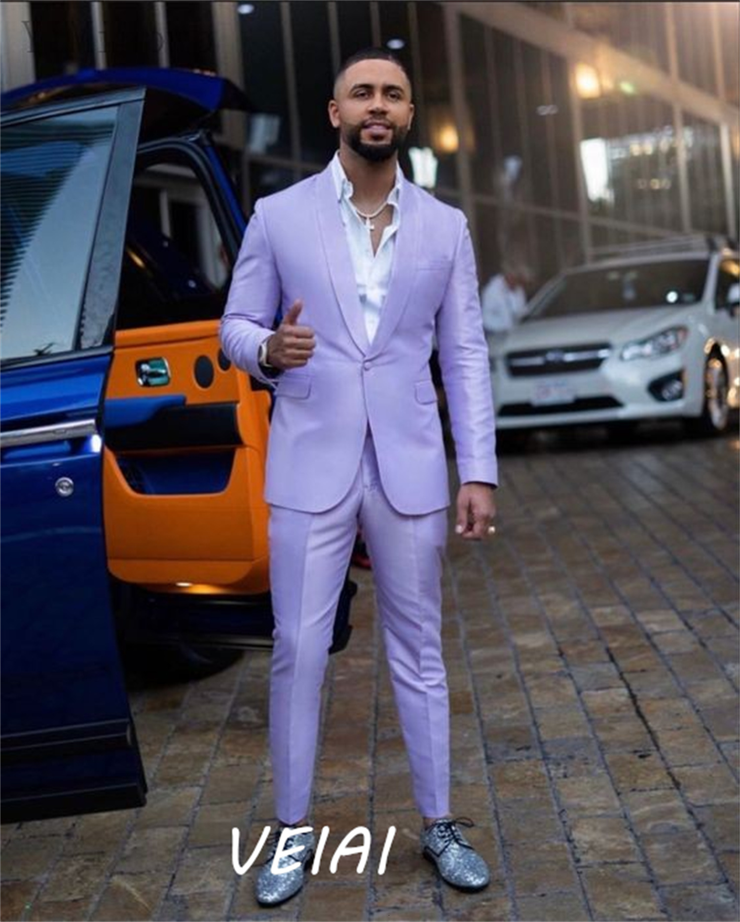 Men's Suits Blazers Black Men for Wedding Shawl Lapel Double Breasted Blazer Sets Costume Homme terno masculino completo 2 Pieces CoatPant 230705
