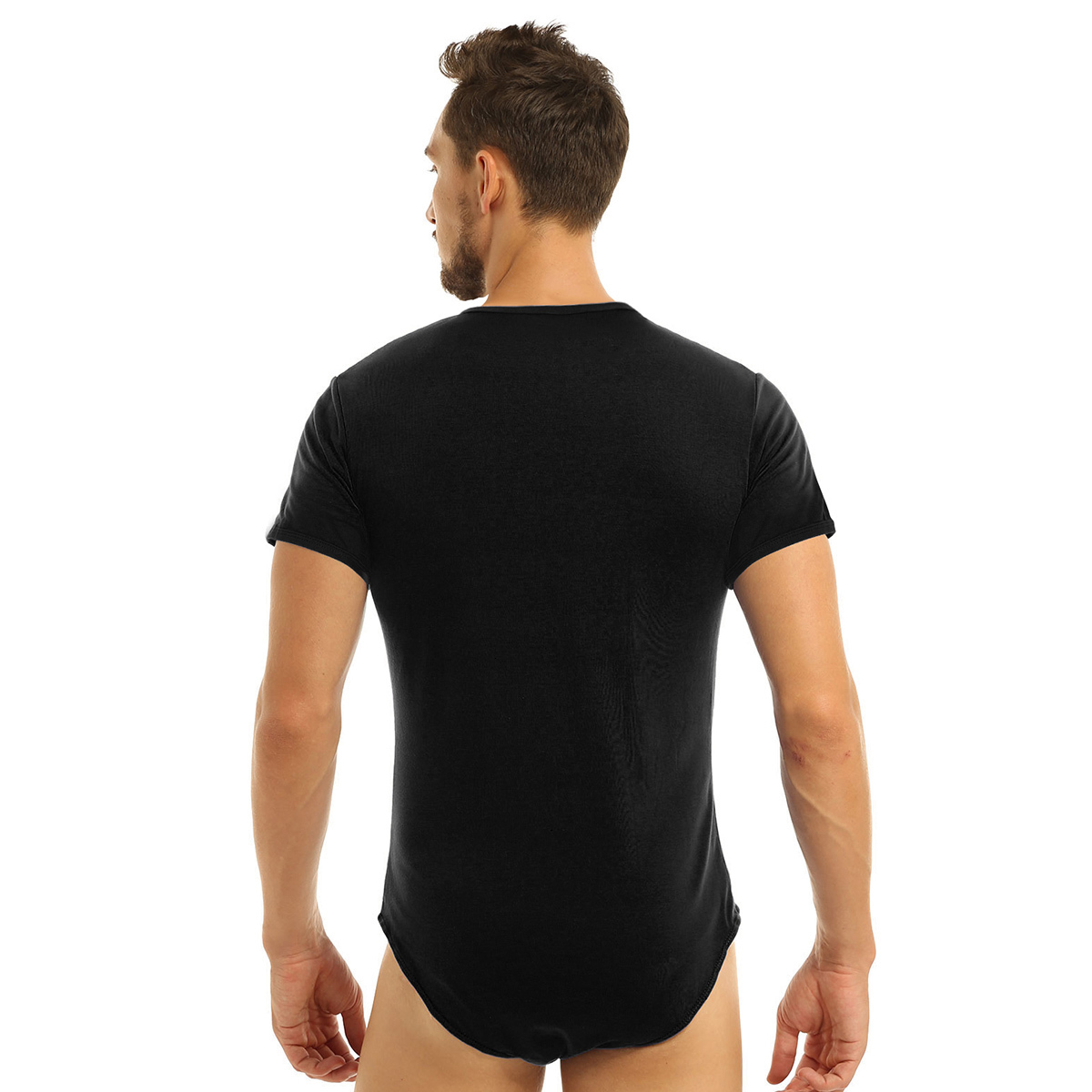 Men's Swimwear Catsuit swimsuit onepiece gymnastics press Crotch Tshirt pajamas men's 230705