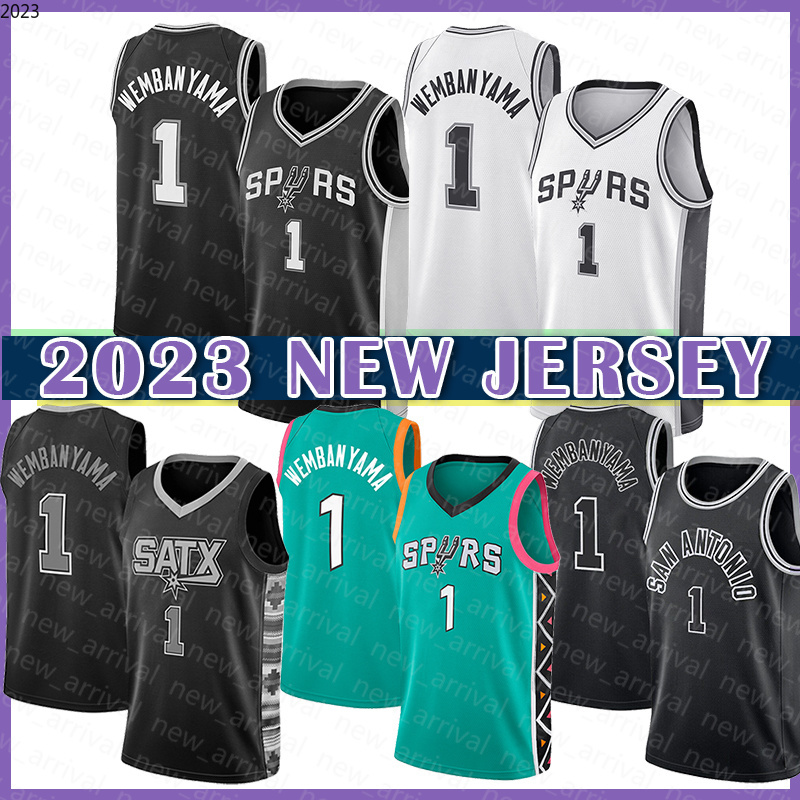 New Basketball Jersey San Antonio''Spurs'' Mens Youth Kids 2023 1 Victor Wembanyama 488, Mens jersey
New Basketball Jersey San Antonio''Spurs'' Mens Youth Kids 2023 1 Victor Wembanyama 488, Mens jersey