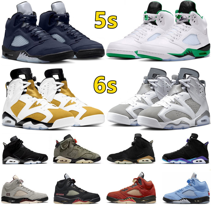 5 6 Mens Basketball Shoes Lucky Green Aqua Cool Grey Yellow Ochre Bluebird Oreo UNC Georgetown Carmine Sail Metallic Silver University Blue 5s 6s Sports Sneakers, Color#16
5 6 Mens Basketball Shoes Lucky Green Aqua Cool Grey Yellow Ochre Bluebird Oreo UNC Georgetown Carmine Sail Metallic Silver University Blue 5s 6s Sports Sneakers, Color#16
