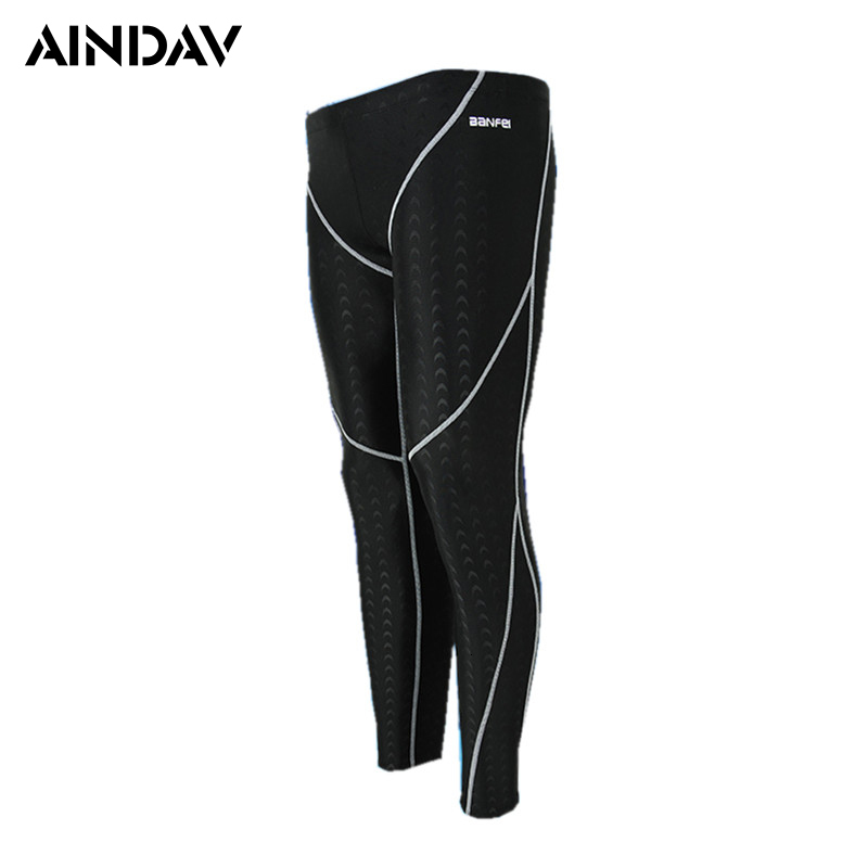 Men's Shorts Professional swimming trunks swimwear Long Tight fitting beach sports 230705