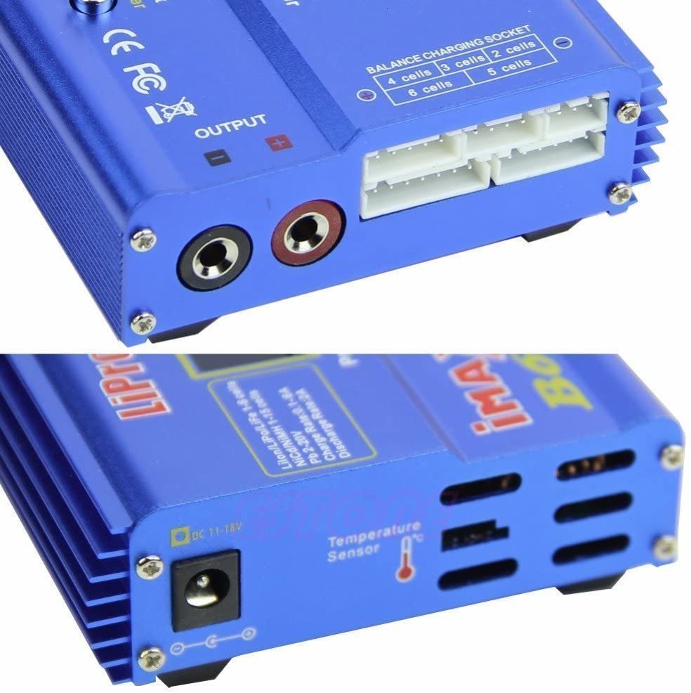 Parts Accessories iMAX B6 80W Battery Charger Lipo NiMh Liion NiCd Digital RC IMAX B6 Lipro Balance Charger Discharger 72W Adjustable Adapter 230705