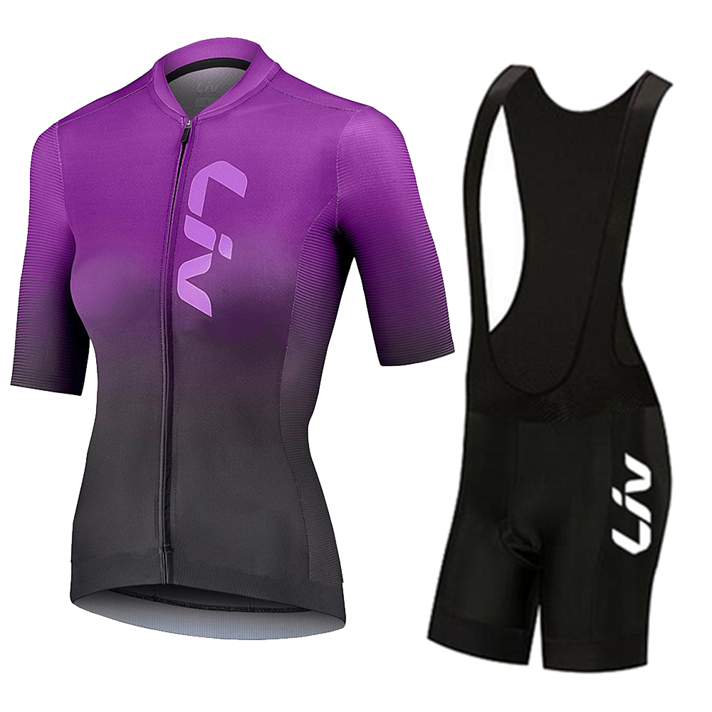 Cycling Jersey Sets LIV Womens Clothing Summer Breathable girl Set MTB Bike female Triathlon Bicycle Clothes 230706