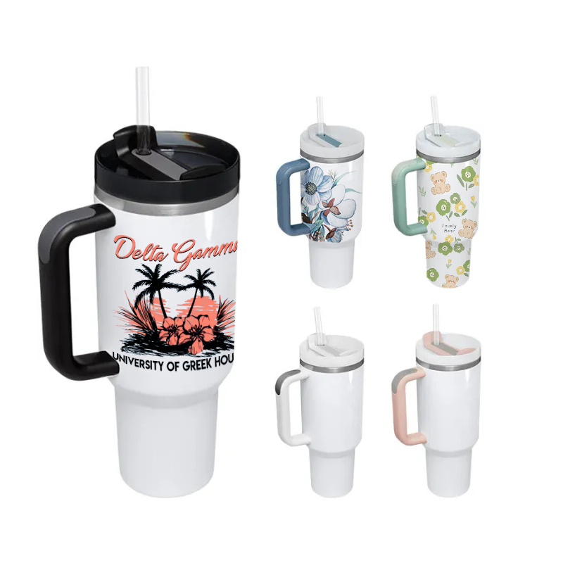 Manufacture! Sublimation 40oz White Tumblers With Handle Double Wall Vacuum Third Generation 40oz Travel Mugs, Pink
Manufacture! Sublimation 40oz White Tumblers With Handle Double Wall Vacuum Third Generation 40oz Travel Mugs, Pink