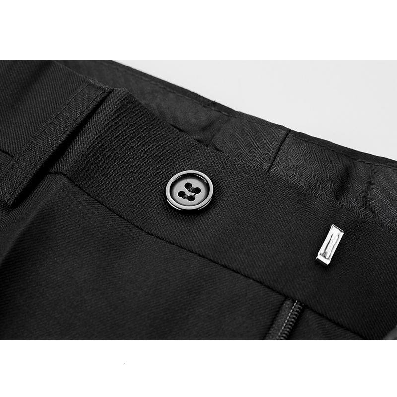 Men's Pants Formal Official Trousers for Wedding Prom Slim Fit Black Suit 2023 In Stock 230705