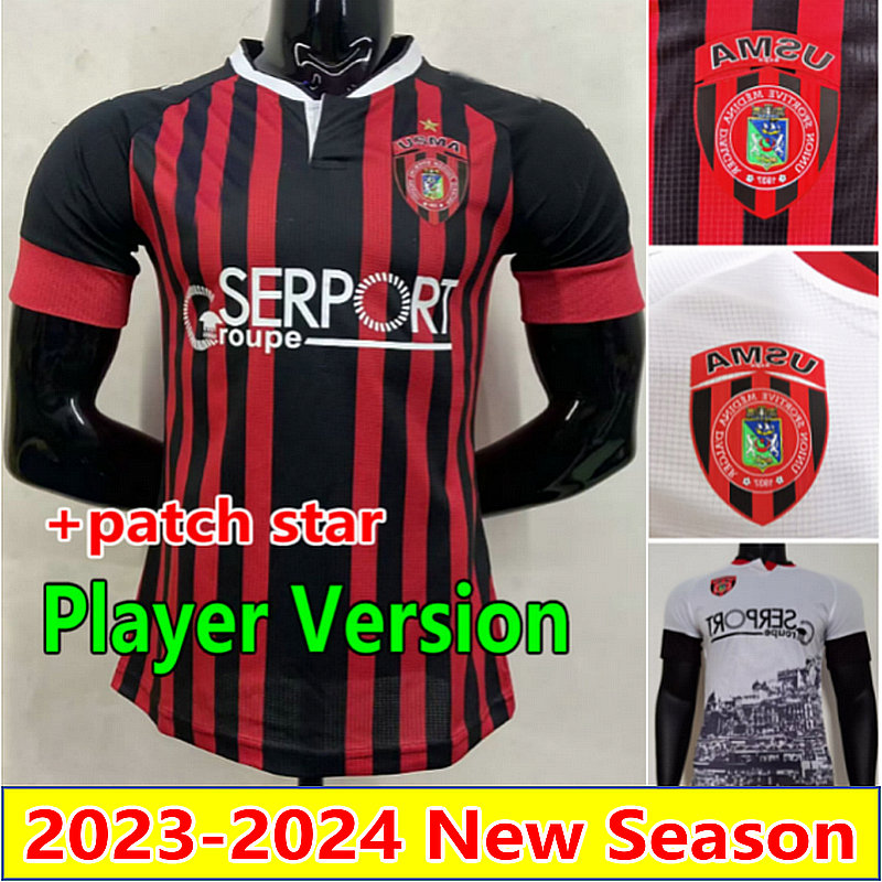 23 24 USMA Alger Union soccer jerseys 2023 2024 home away algeria club football shirt 23 24 USM Alger-Union men uniform player version star on team patch camiseta de foot, Player home(+star)
23 24 USMA Alger Union soccer jerseys 2023 2024 home away algeria club football shirt 23 24 USM Alger-Union men uniform player version star on team patch camiseta de foot, Player home(+star)