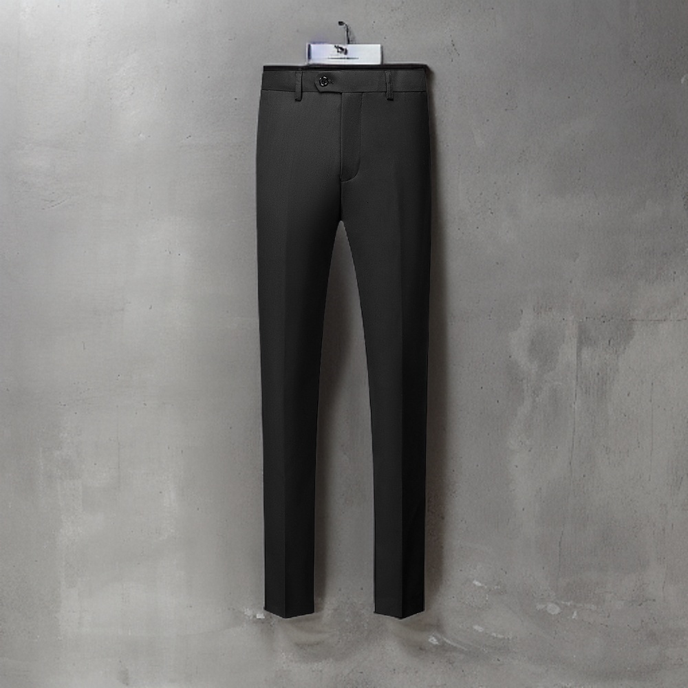 Men's Pants Formal Official Trousers for Wedding Prom Slim Fit Black Suit 2023 In Stock 230705
